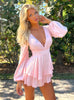 Hailey Romper Baby Pink