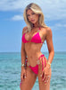 Rich & Pretty Magenta Bikini Top