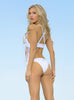 Chella Babe White Bikini Top