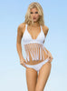 Chella Babe White Bikini Top