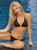 Pillow Talk Black Bikini Top