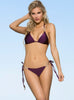 Rich & Pretty Eggplant Bikini Top
