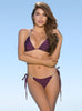 Rich & Pretty Eggplant Bikini Top